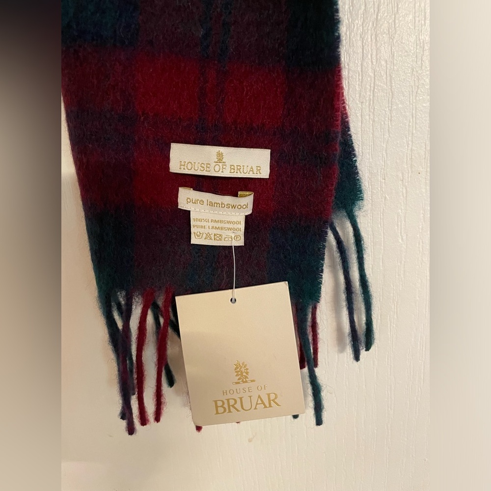House of Bruar 100% pure lambswool muffler Unisex - Picture 3 of 4